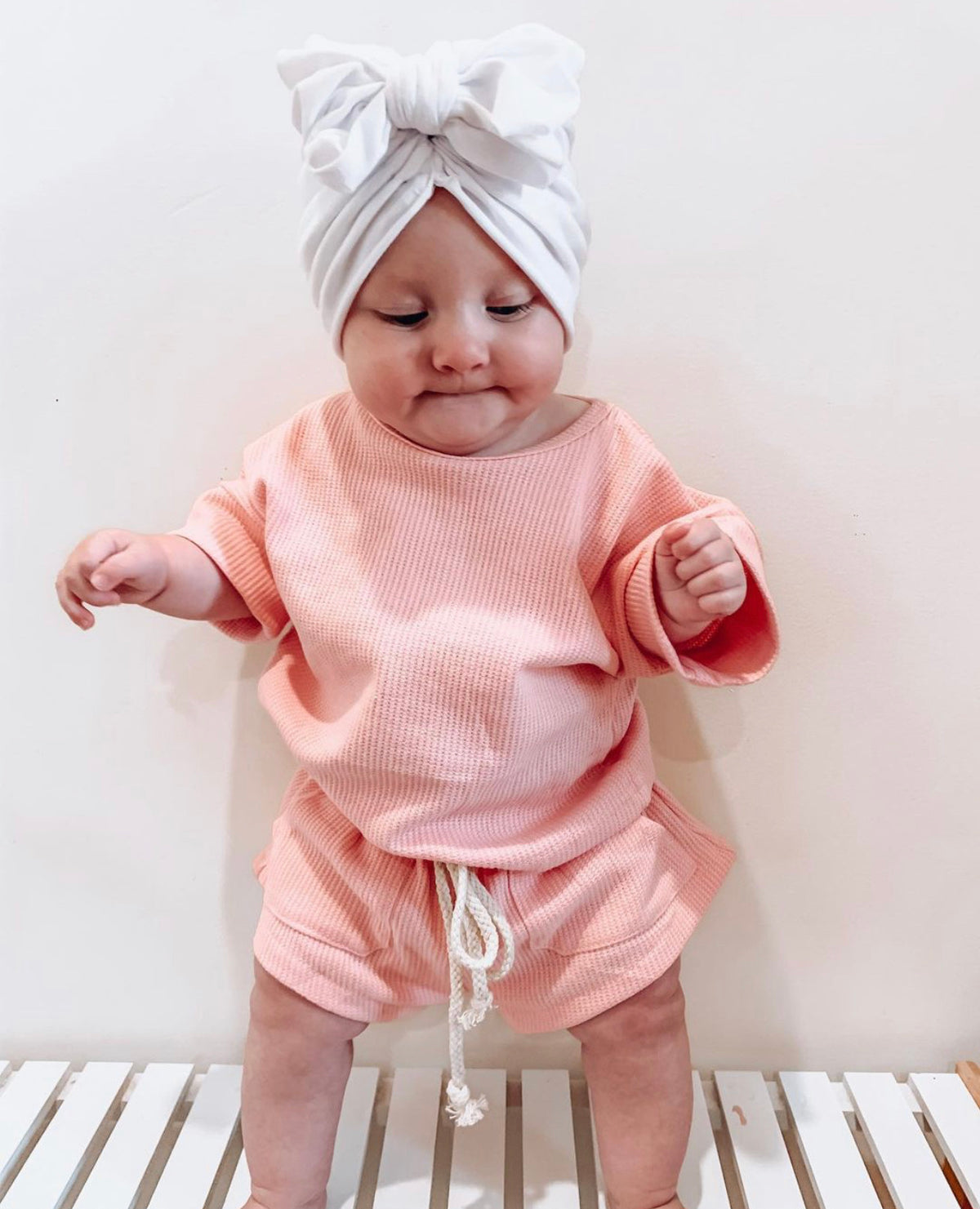 MLW By Design - Waffle Lounge Summer Set | Pink