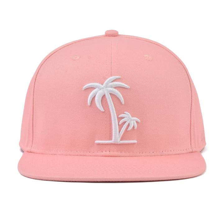 Cubs & Co - PINK WITH WHITE PALM TREE