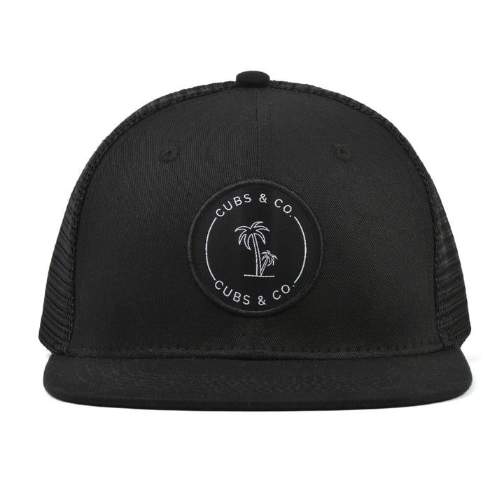 Cubs & Co - BLACK TRUCKER CAP