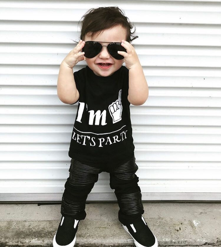 MLW By Design - I’m 1 Let’s Party Tee | White or Black