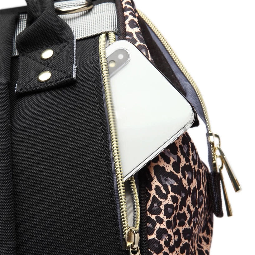 Nappy Bag Leopard Diva | Purple