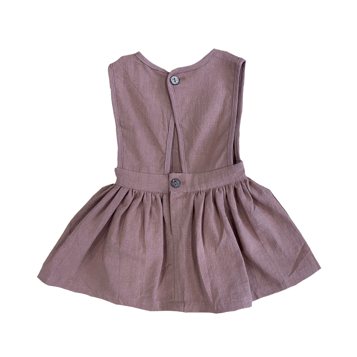 MLW By Design - Indie Linen Dress | Chocolate