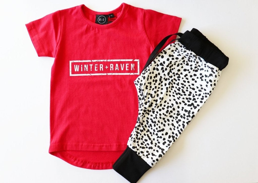 Winter and Raven - Printed Harem Pants