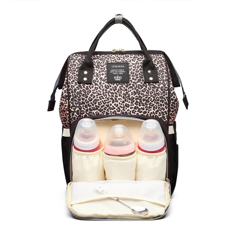 Nappy Bag Leopard Diva | Purple