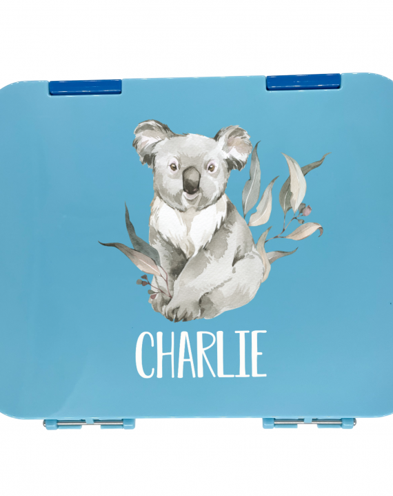 Timber Tinkers - Personalised Bento Box – Koala | Pink or Blue