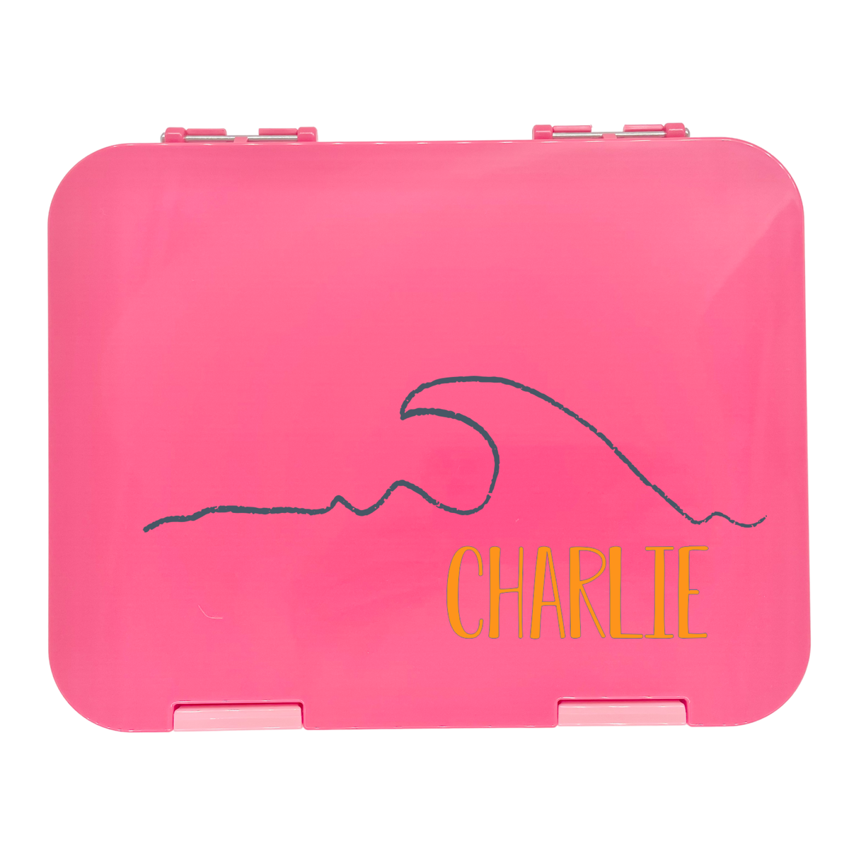 Timber Tinkers - Personalised Bento Box – Wave | Pink or Blue