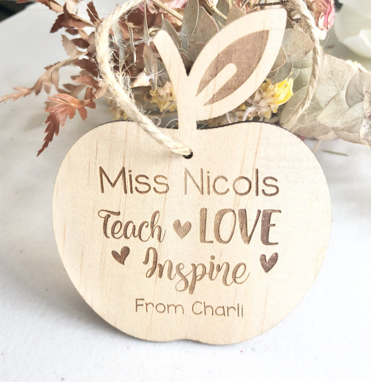 Timber Tinkers - Teacher Ornament – Teach Love Inspire
