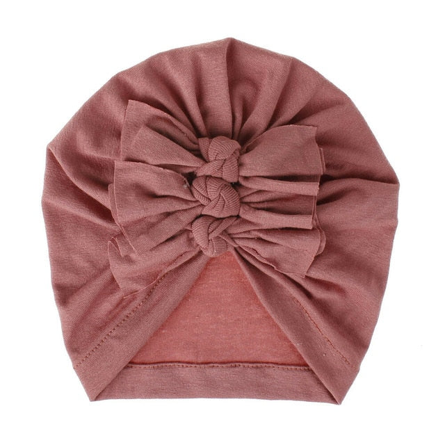 Ruffle Turban | Coral