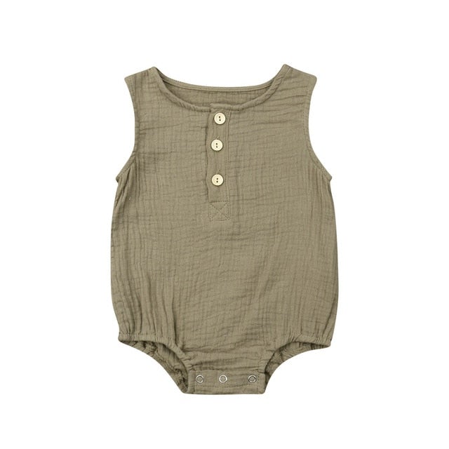 Liam Romper | Khaki