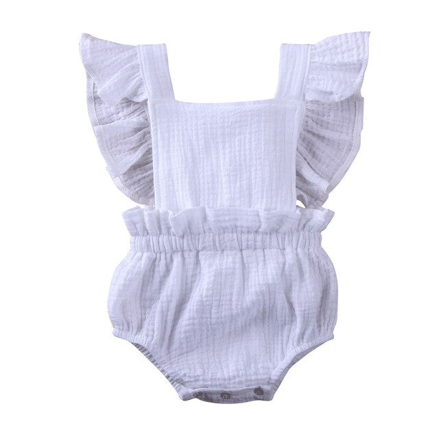 Bexy Romper | White