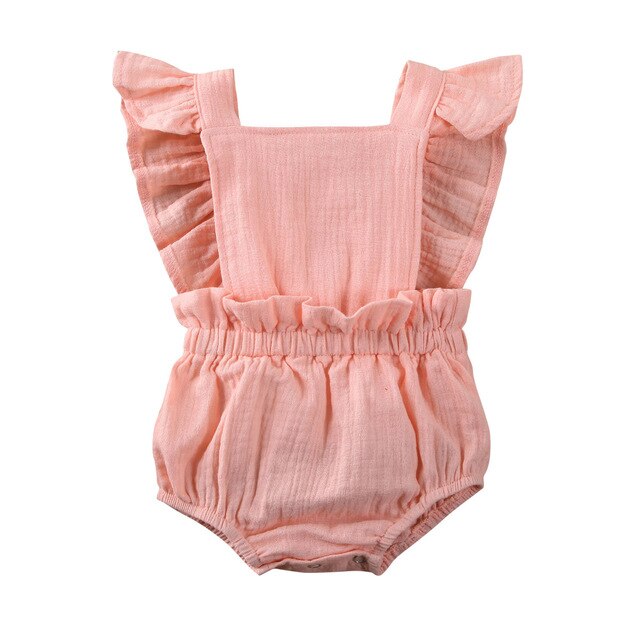 Bexy Romper | Peach