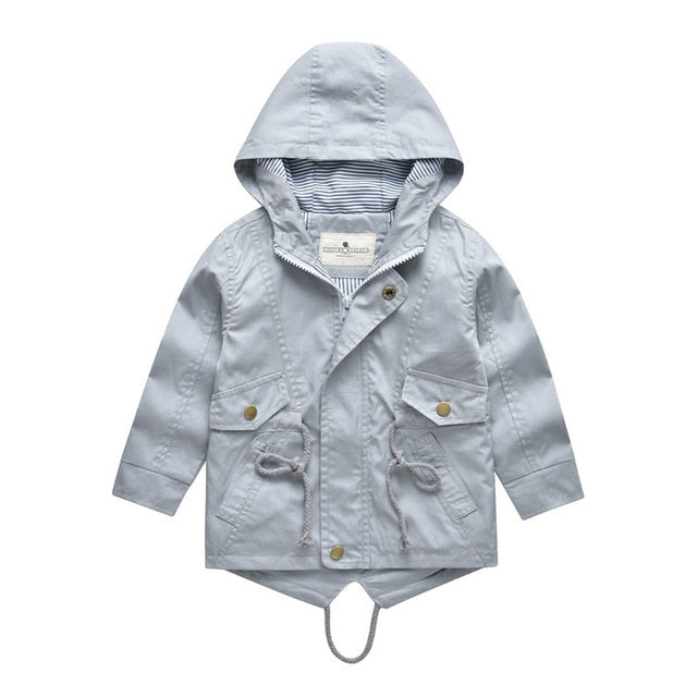 Sports Fan Windbreaker Jacket | Grey Blue