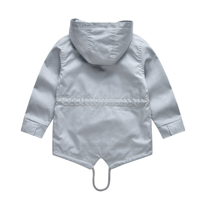 Sports Fan Windbreaker Jacket | Grey Blue