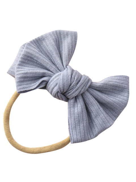 Mini Rib Headband | Grey