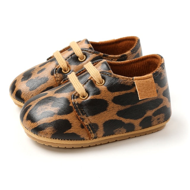 Snug Steps - Leopard Baby Shoes – My Little Wardrobe