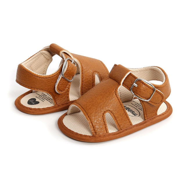 Boho Strap Sandals | Brown