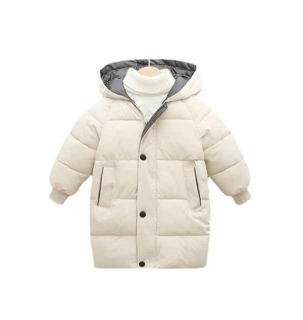 Winter Puffer Jacket | Ivory