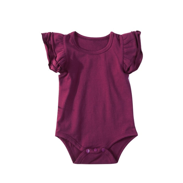 Flutter Bodysuit | Burgundy